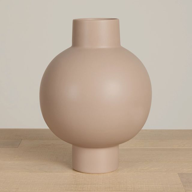 Doni Light Beige Large Vase