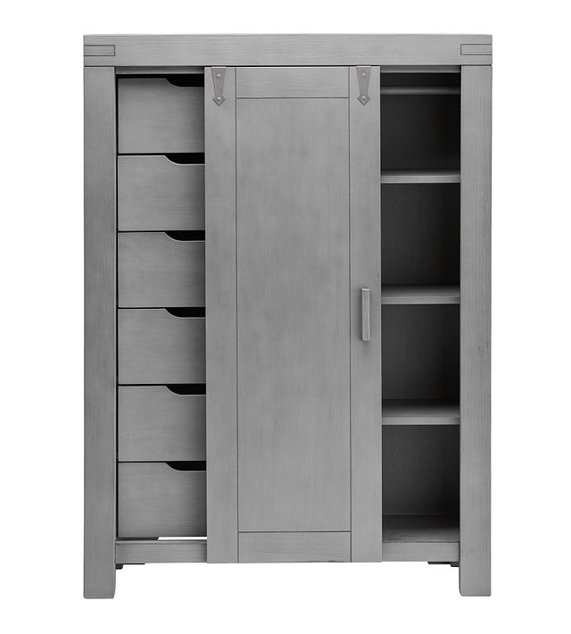 Piermont Gray Wardrobe Chest
