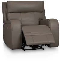 Rhett Gray Micro Power Recliner