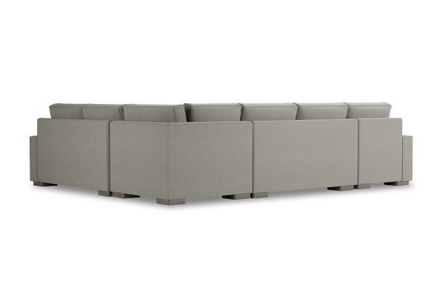 Edgewater Elite Gray Medium Left Chaise Sectional