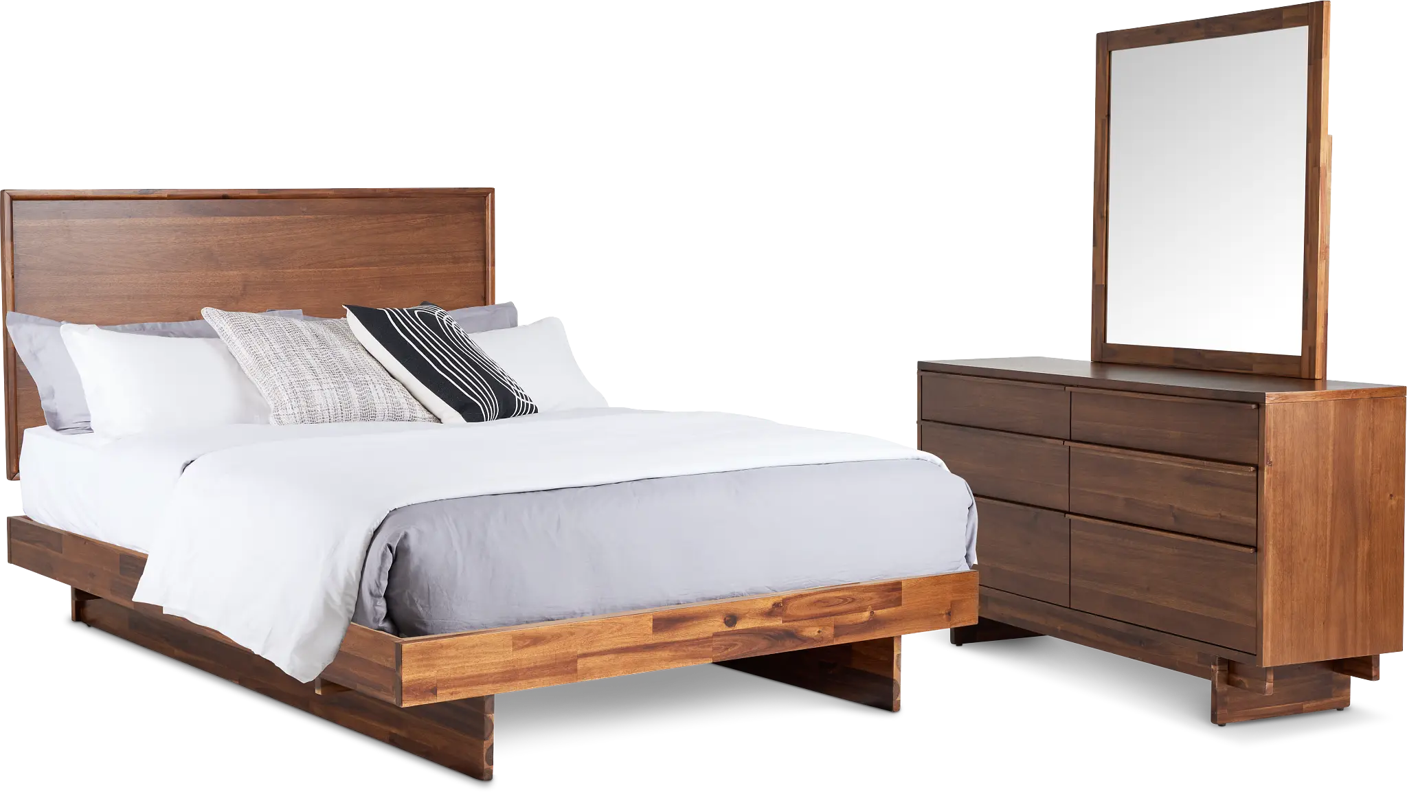 Bowery Dark Tone Platform Bedroom Bowery Dark Tone Platform Bedroom
