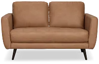 Indie Brown Micro Loveseat