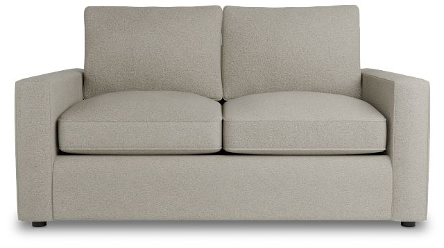 Siesta Elite Gray Fabric Loveseat