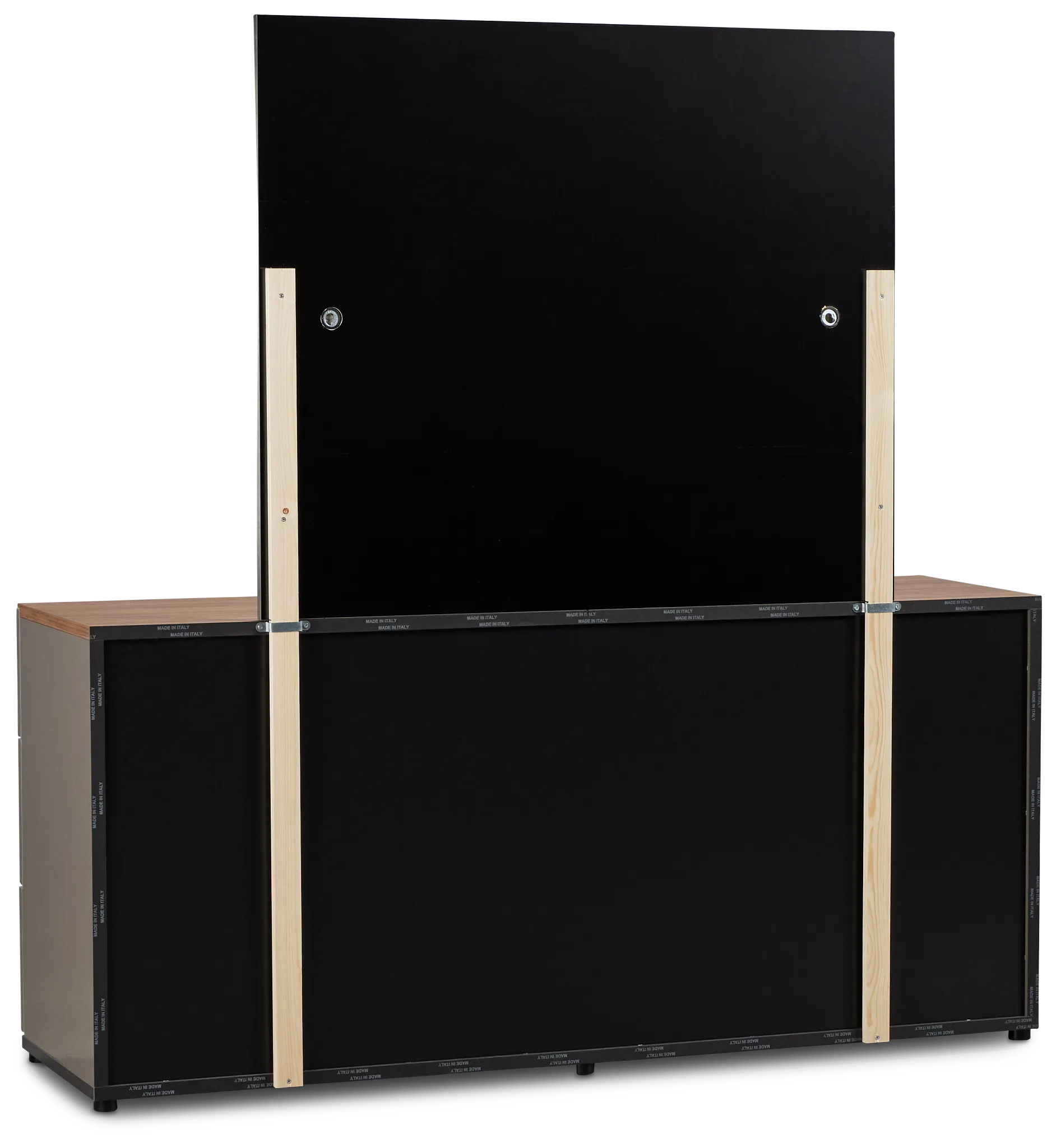 Palermo Two-tone Dresser & Mirror