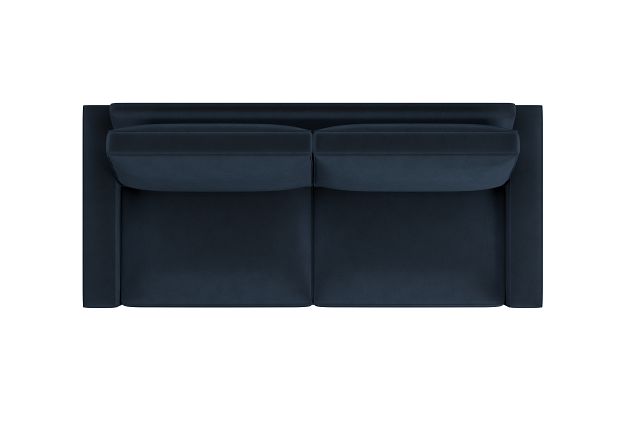 Edgewater Joya Dark Blue 96" Sofa W/ 2 Cushions