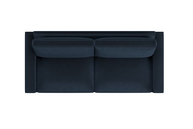 Edgewater Joya Dark Blue 96" Sofa W/ 2 Cushions