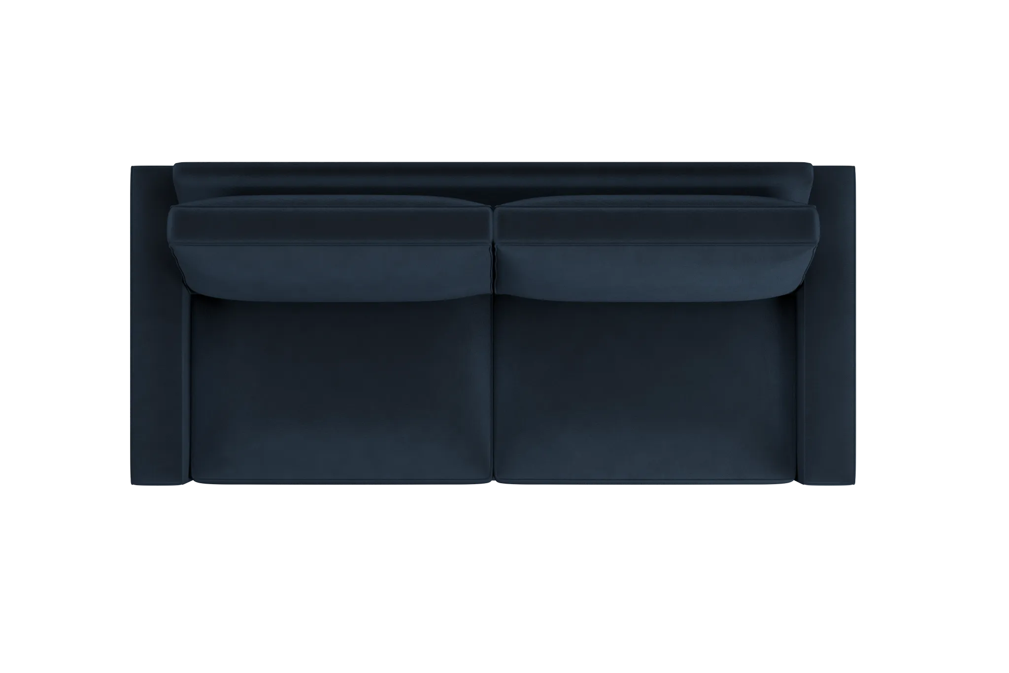Edgewater Joya Dark Blue 96" Sofa W/ 2 Cushions