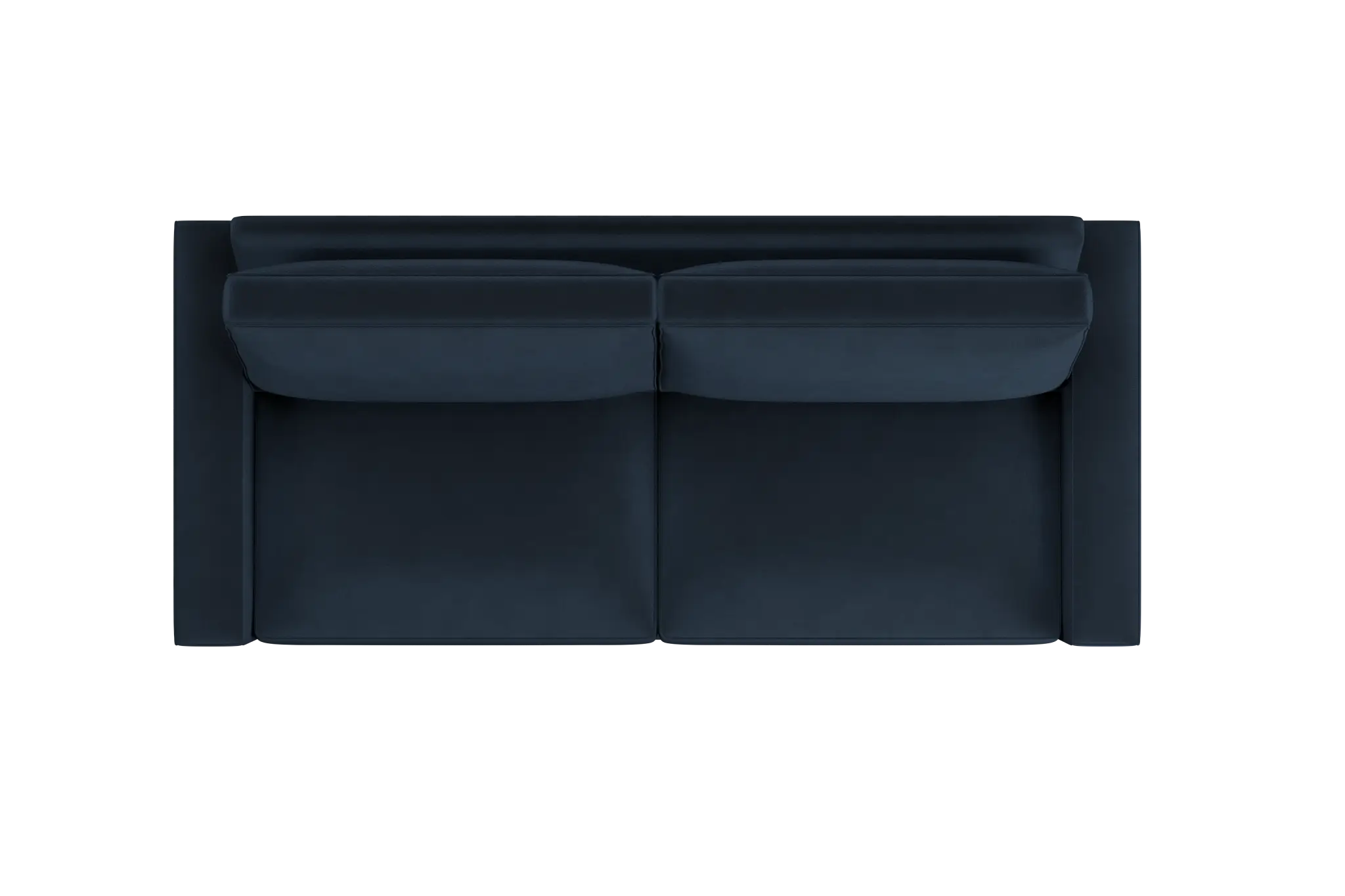 Edgewater Joya Dark Blue 96" Sofa W/ 2 Cushions Edgewater Joya Dark Blue 96" Sofa W/ 2 Cushions