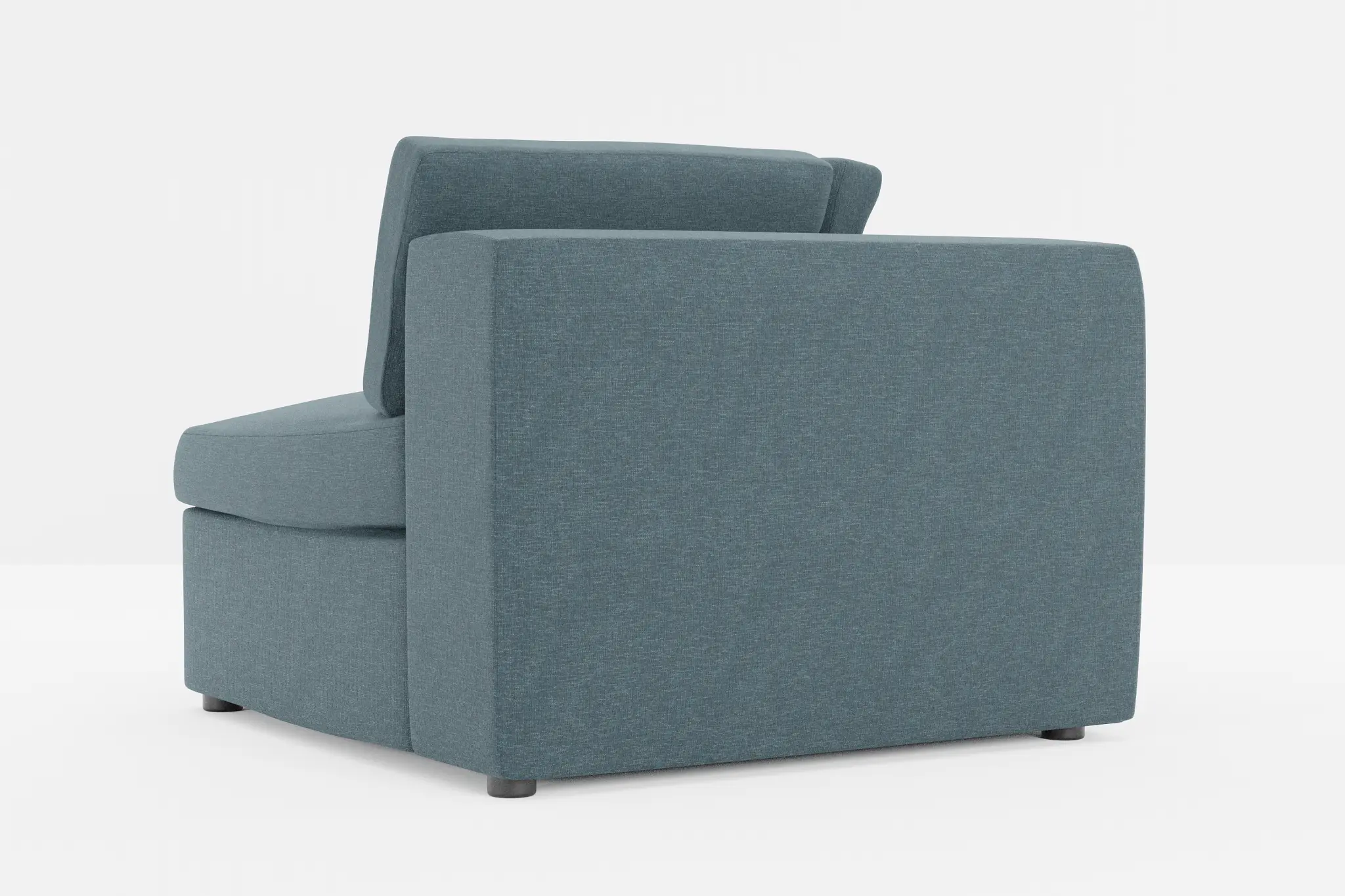 Destin Elevation Dark Blue Fabric Corner Chair Destin Elevation Dark Blue Fabric Corner Chair