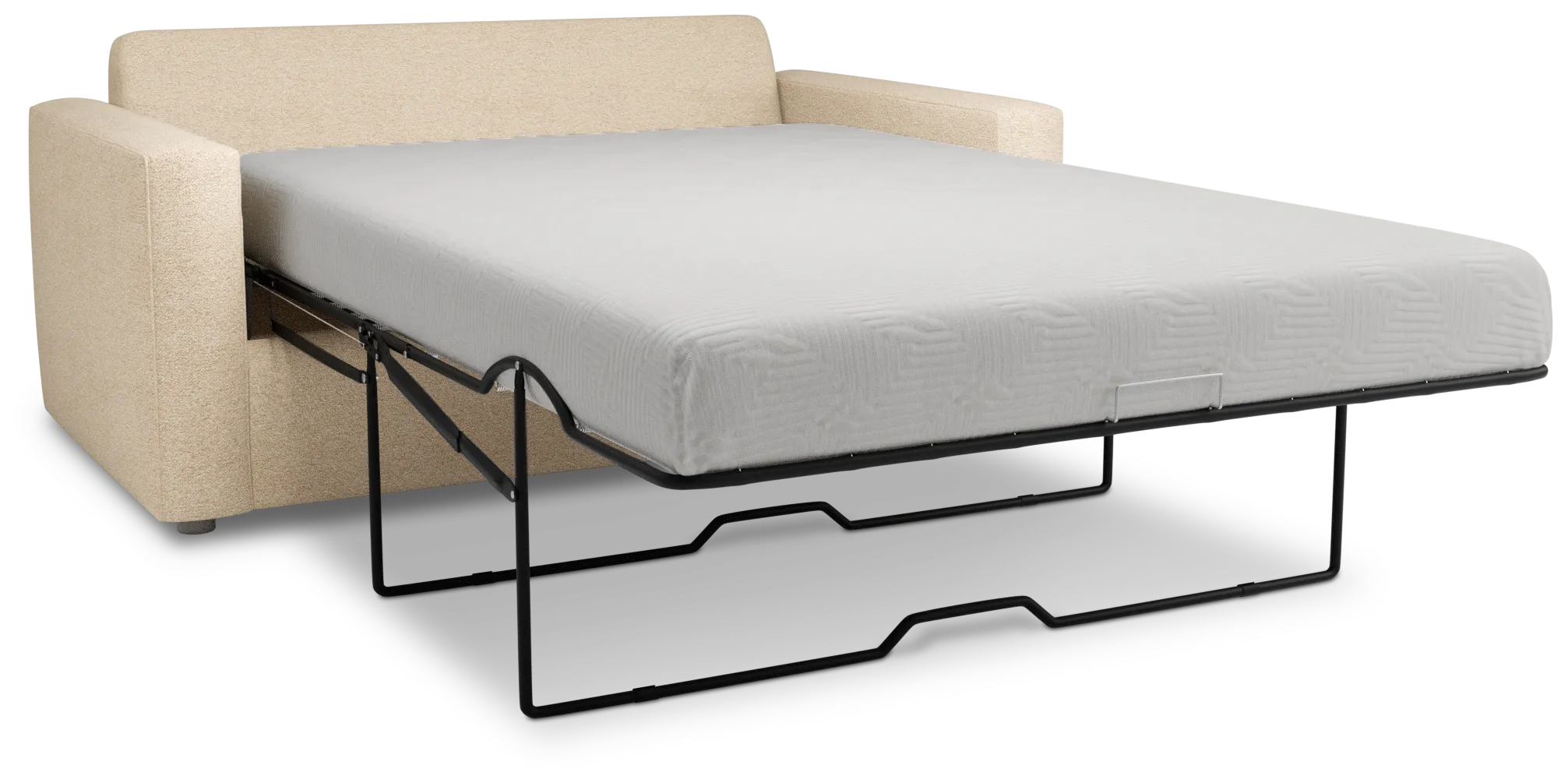 Siesta Elite Taupe Fabric Cooling Memory Foam Sleeper