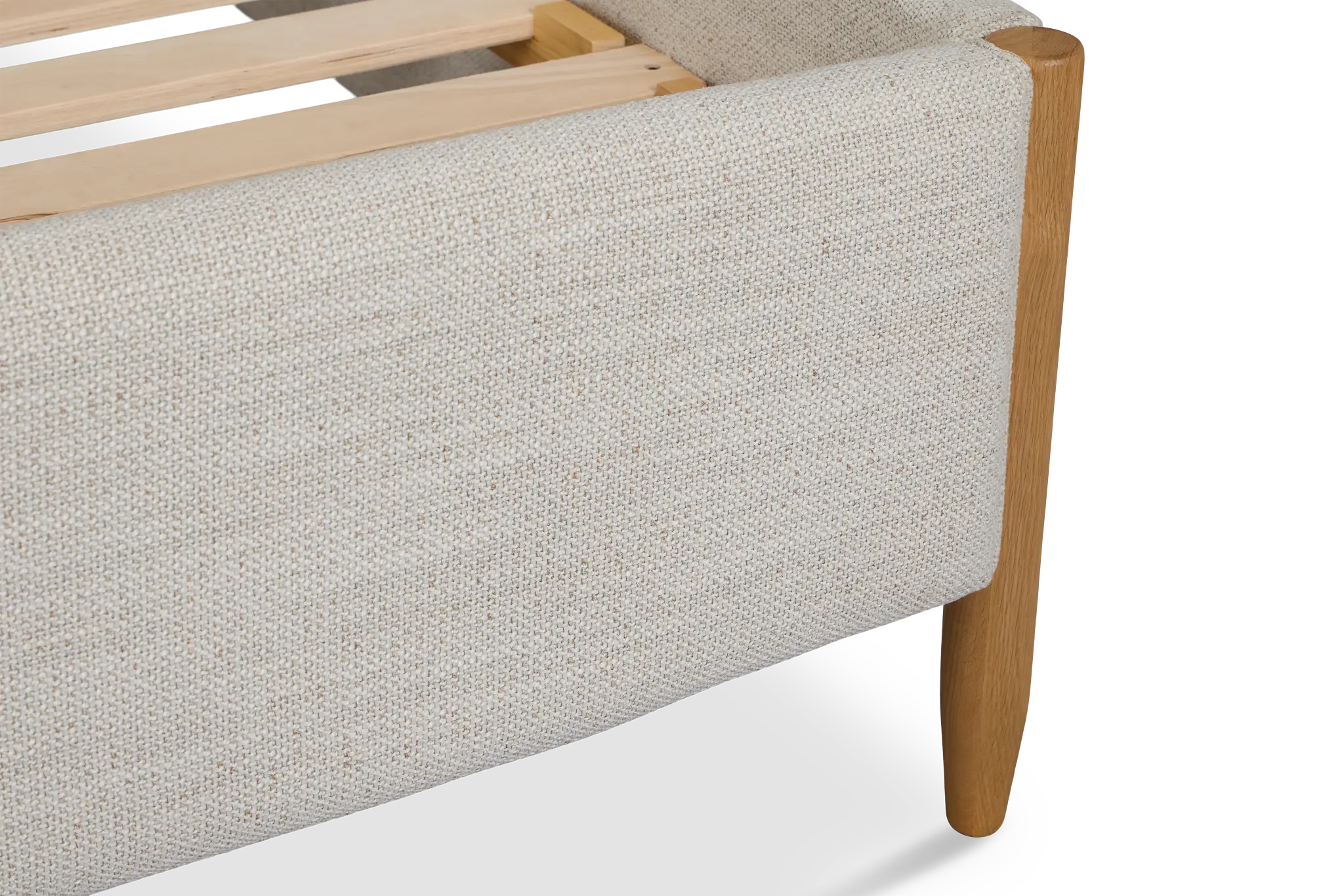 Stockton White Uph Panel Bed Stockton White Uph Panel Bed