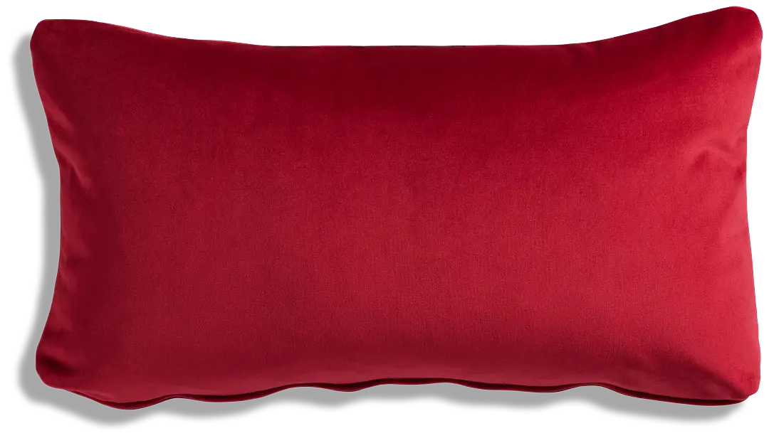 Reign Red Lumbar Accent Pillow Reign Red Lumbar Accent Pillow