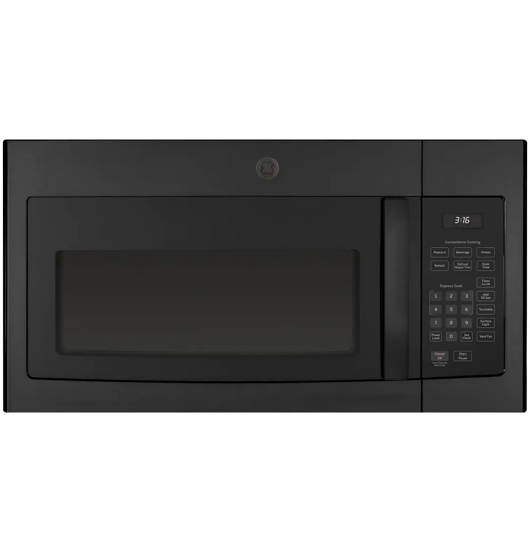Ge 3160 Series Black Over-the-range Microwave Ge 3160 Series Black Over-the-range Microwave