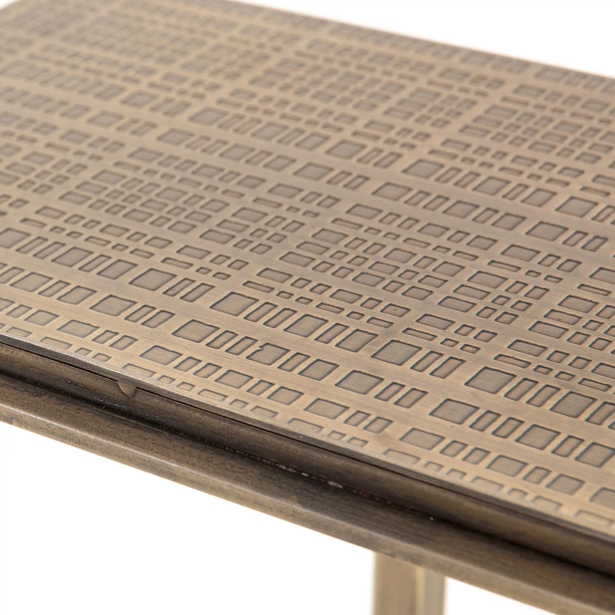 Four Hands Alli Brass C-side Table Four Hands Alli Brass C-side Table