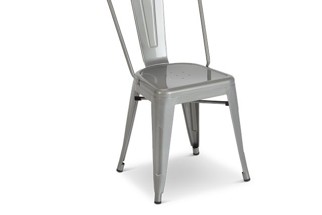 Huntley Light Tone Metal Side Chair