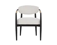 Isla Ivory Upholstered Arm Chair