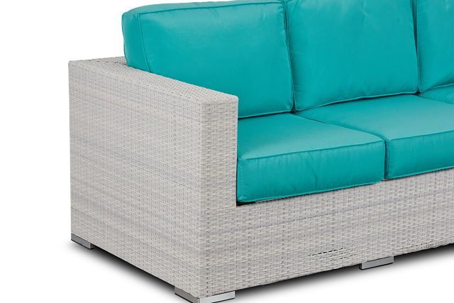 Biscayne Dark Teal Sofa