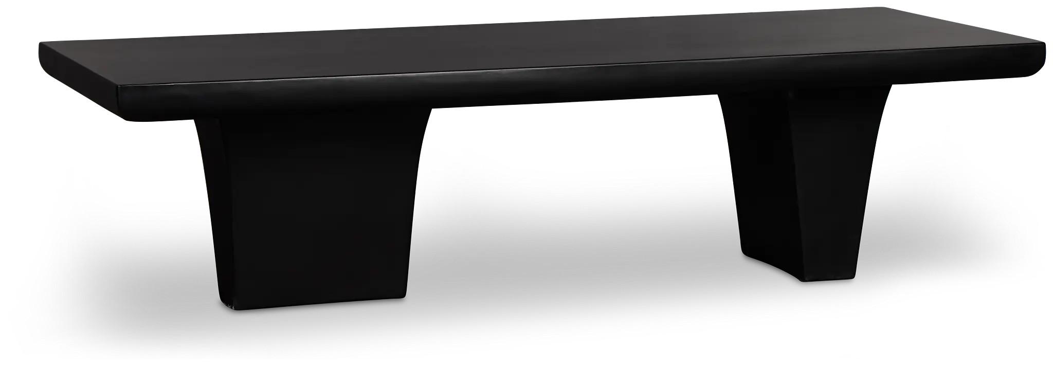 Highland Black Rectangular Coffee Table Highland Black Rectangular Coffee Table