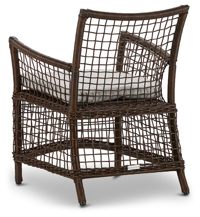Southport Gray Woven Arm Chair (2)
