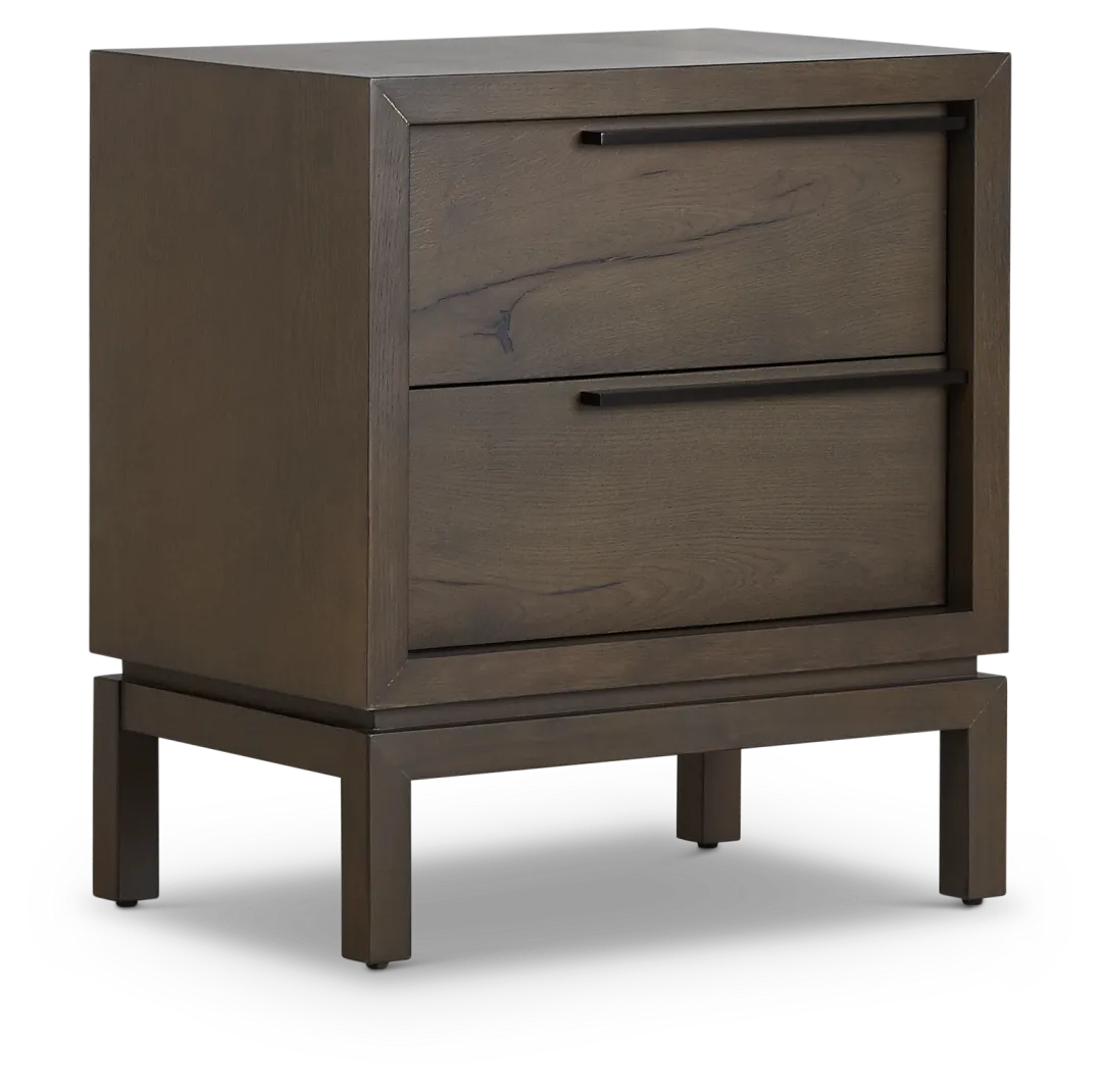 Prague Dark Tone Nightstand