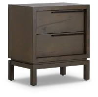 Prague Dark Tone Nightstand