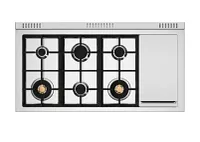 Bertazzoni Heritage Series White 48" Gas Range