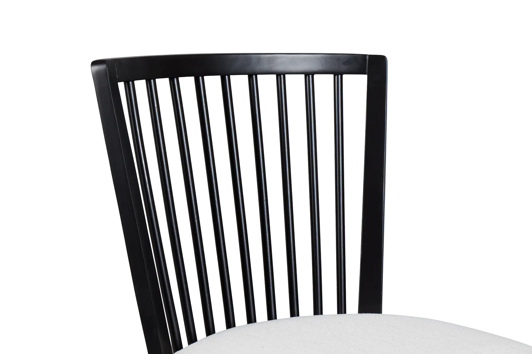 Southlake Black Slat Side Chair Southlake Black Slat Side Chair