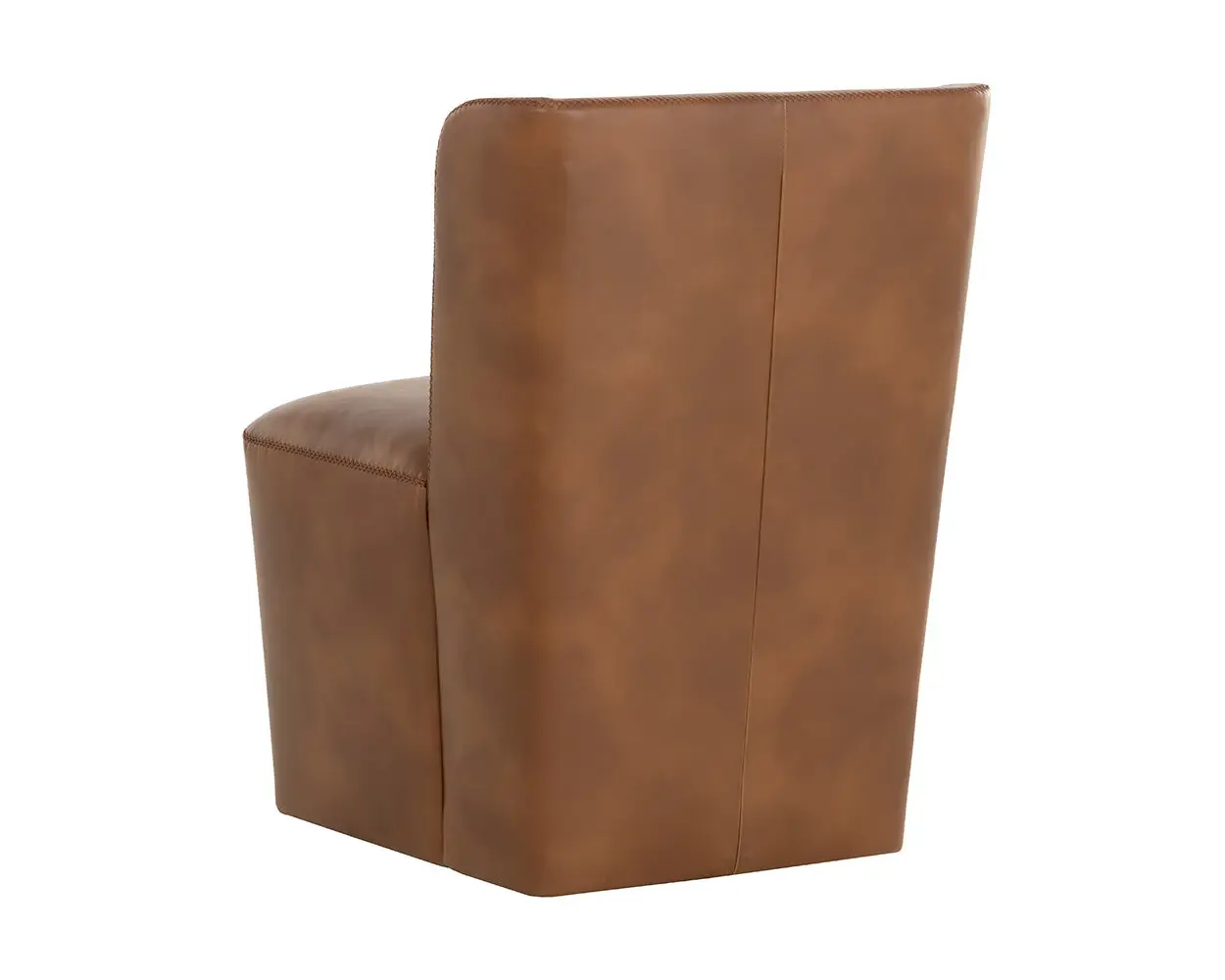 Breve Brown Lthr/vinyl Upholstered Side Chair Breve Brown Lthr/vinyl Upholstered Side Chair