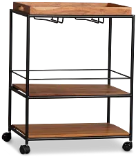 Dean Mid Tone Wine Rack