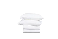 Rest & Renew Linen Blend White Duvet Set
