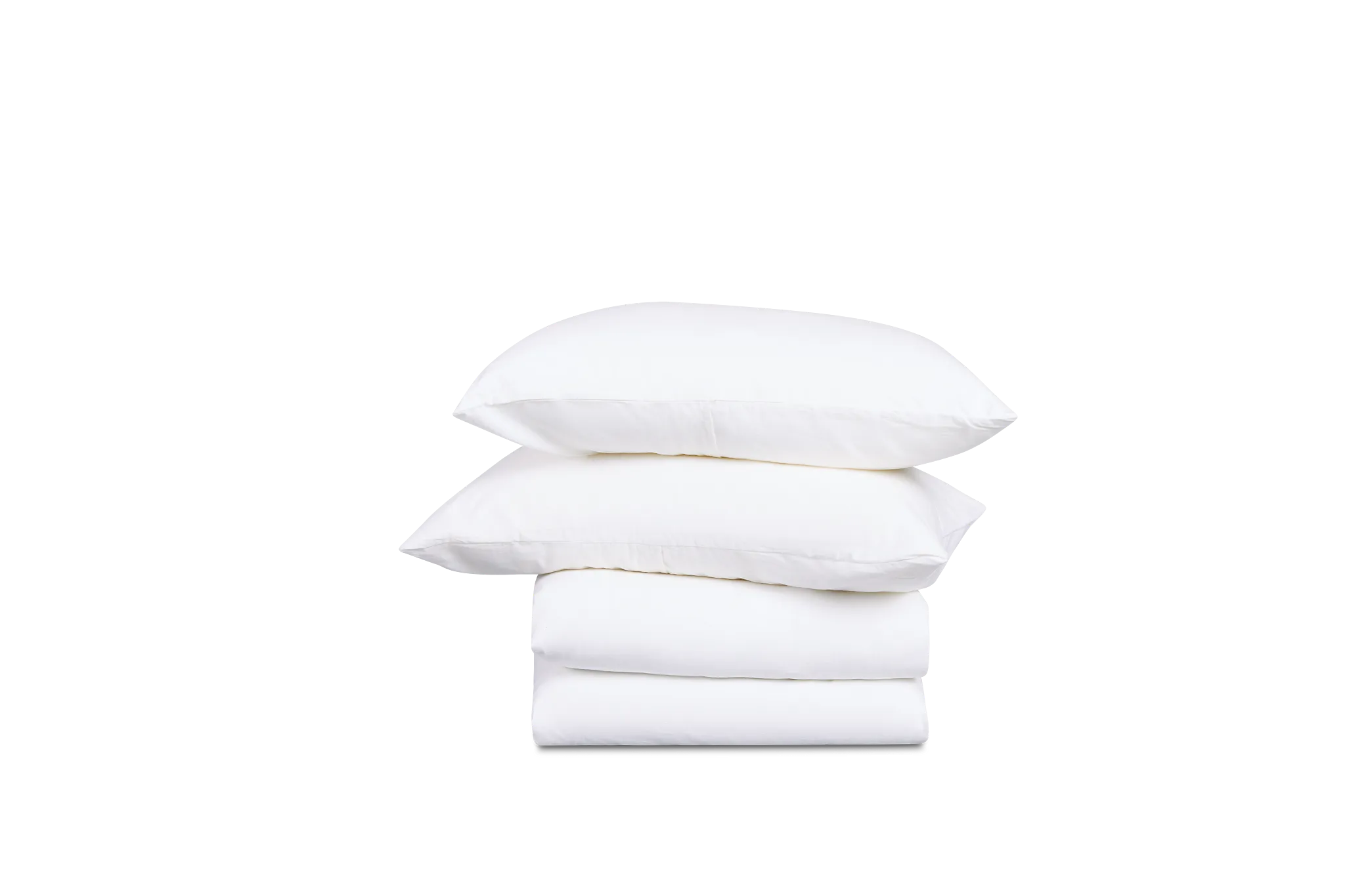 Rest & Renew Linen Blend White Duvet Set