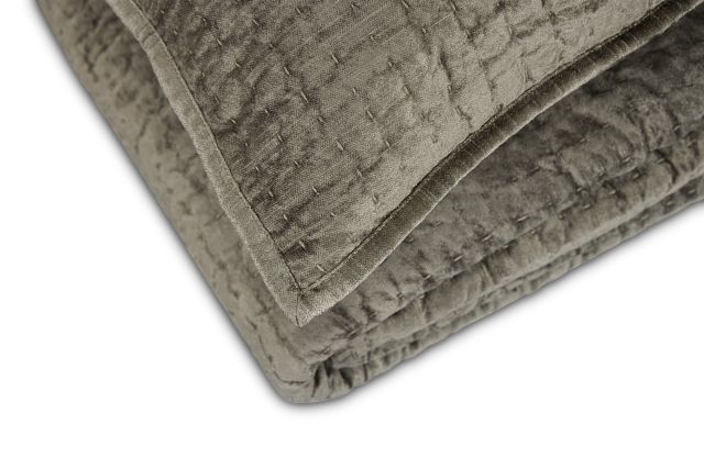 Barin Light Green Coverlet Set