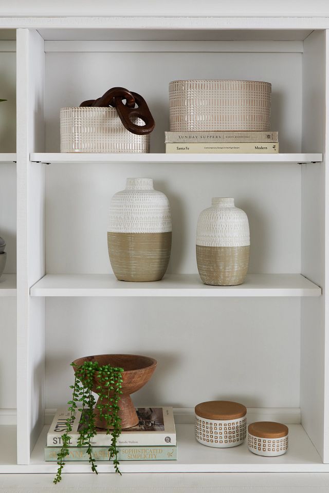 Robin Beige Set Of 2 Planter