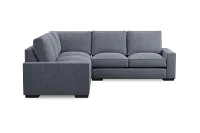 Edgewater Elevation Gray Small Two-arm Sectional