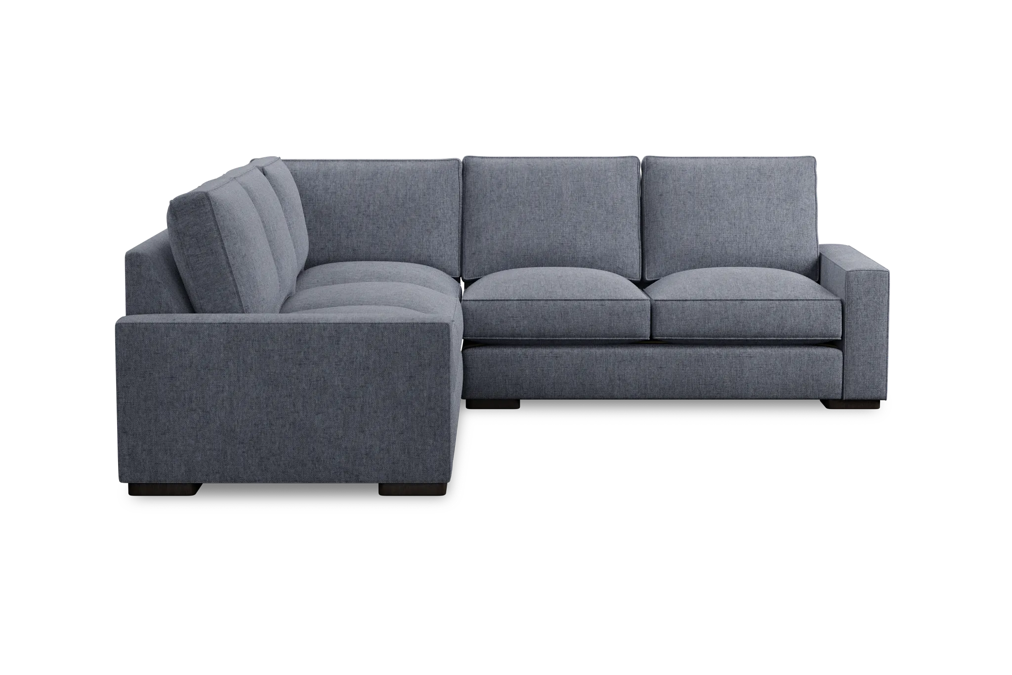 Edgewater Elevation Gray Small Two-arm Sectional