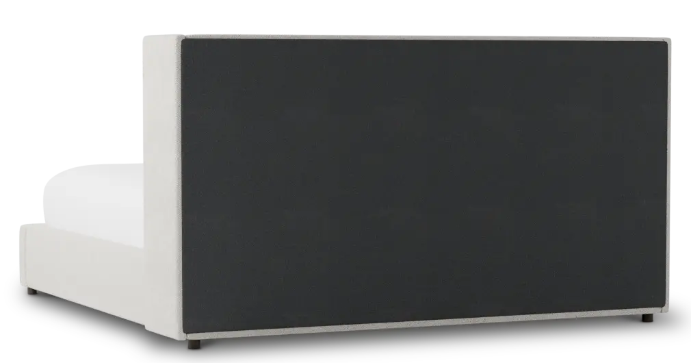 Captiva Gellar Beige 48" Upholstered Shelter Bed Captiva Gellar Beige 48" Upholstered Shelter Bed