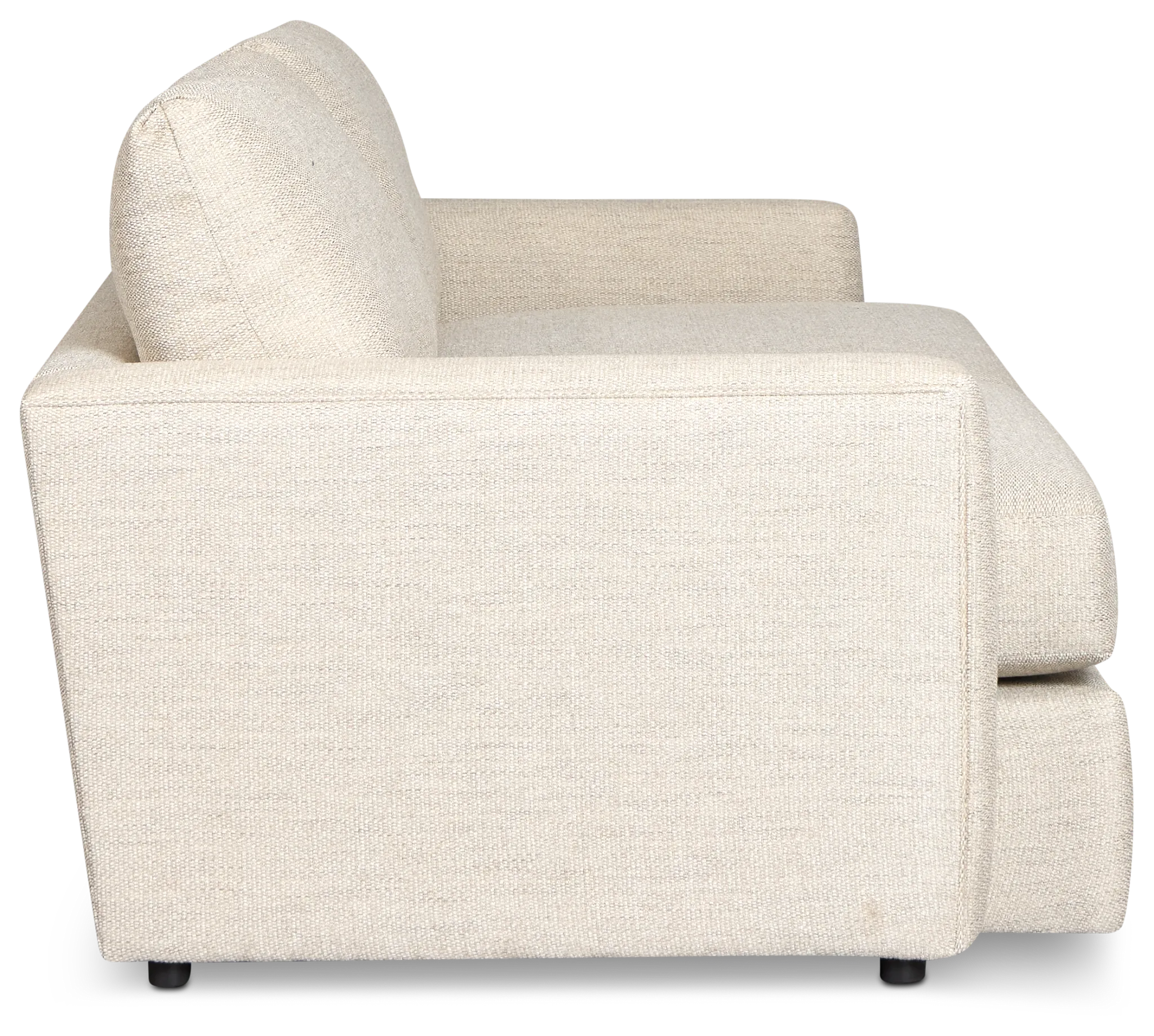 Maxwell Light Gray Fabric Sofa