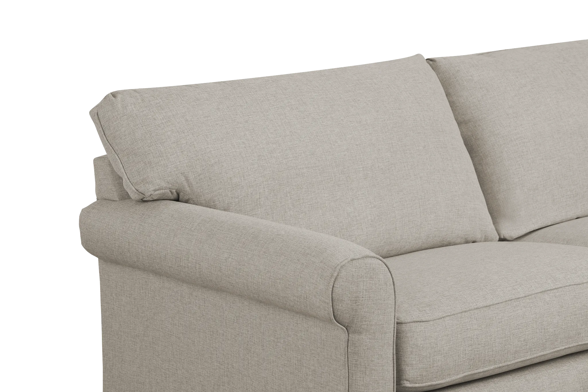 Cameron Beige Fabric Sofa