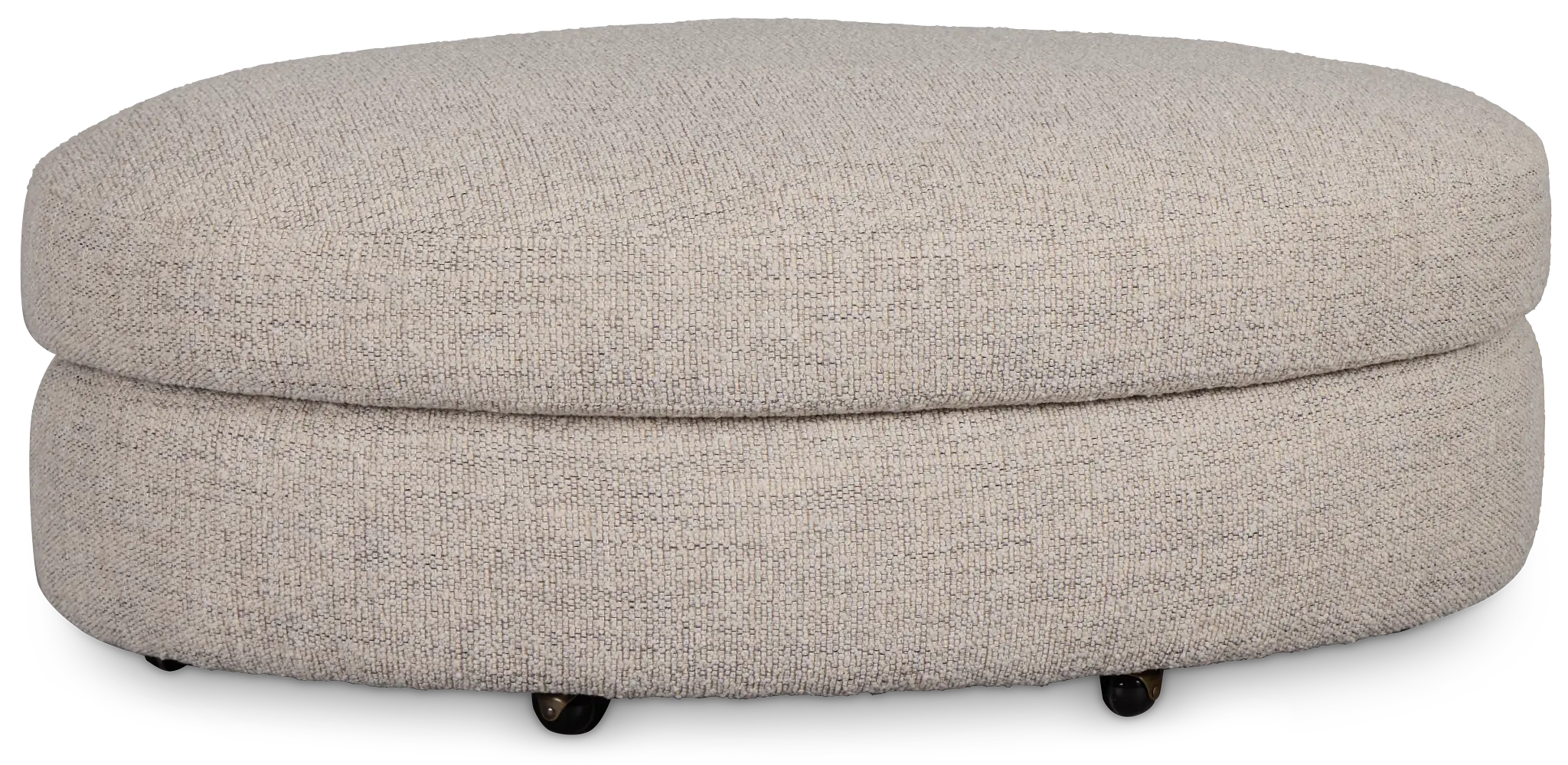 Kaya Gray Castored Cocktail Ottoman Kaya Gray Castored Cocktail Ottoman