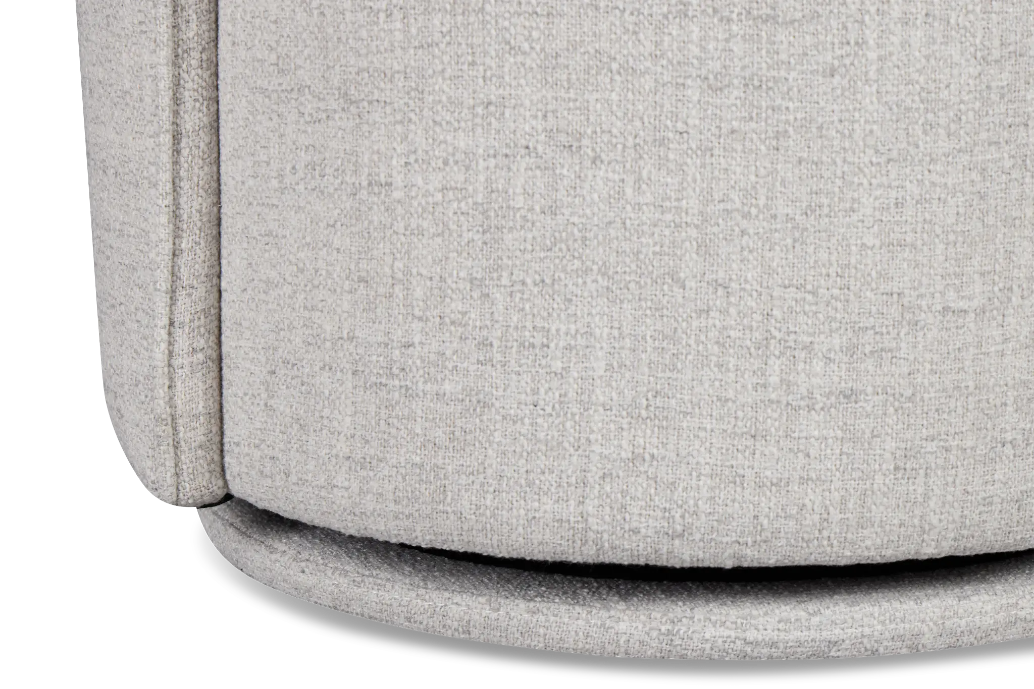 Claude Gray Round Upholstered Side Chair Claude Gray Round Upholstered Side Chair