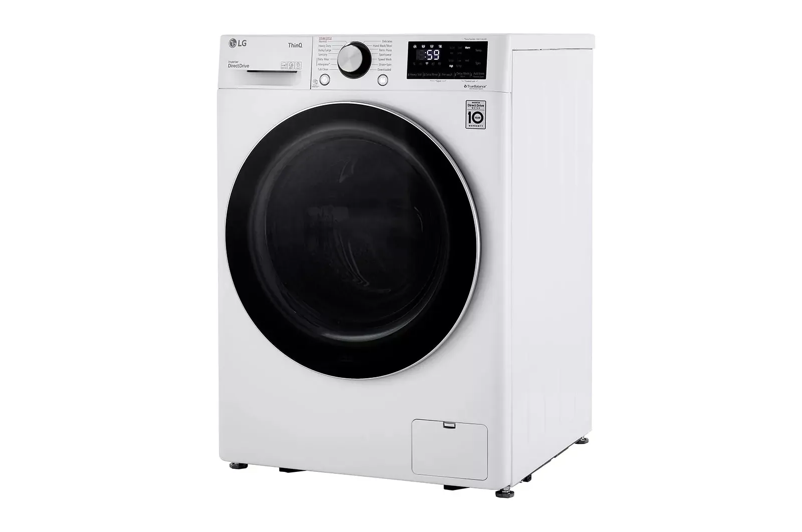Lg 1455 Series White Front Load Washer