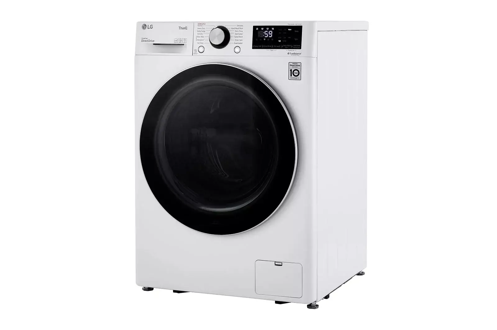 Lg 1455 Series White Front Load Washer Lg 1455 Series White Front Load Washer