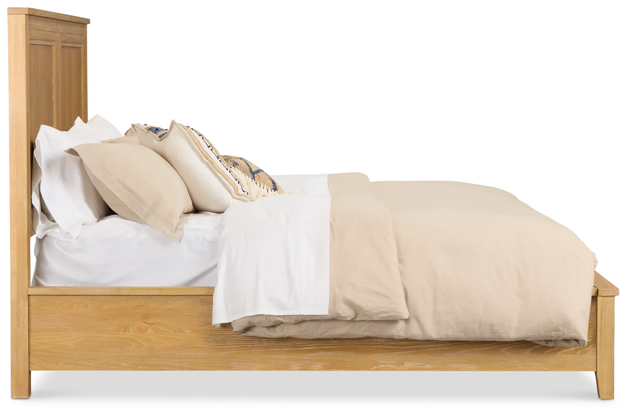 Nantucket Light Tone Panel Bed