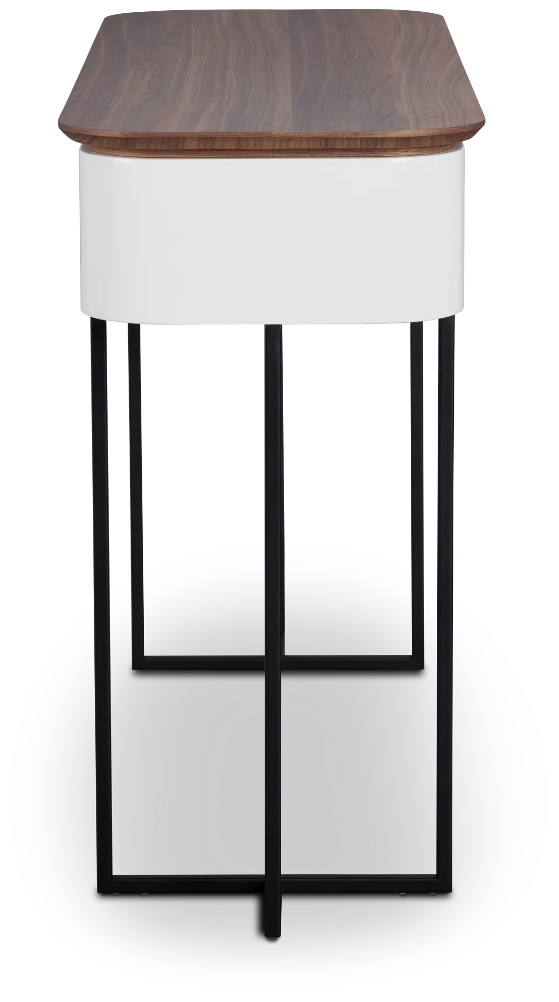 Harlan White Sofa Table