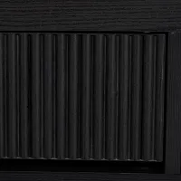 Lyndie Black Drawer Rectangular Coffee Table