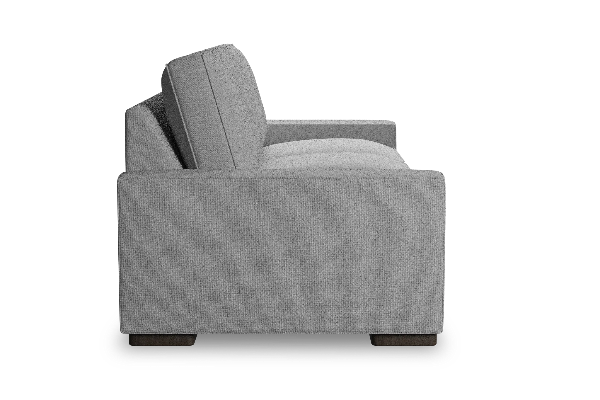 Edgewater Suave Gray 96" Sofa W/ 3 Cushions