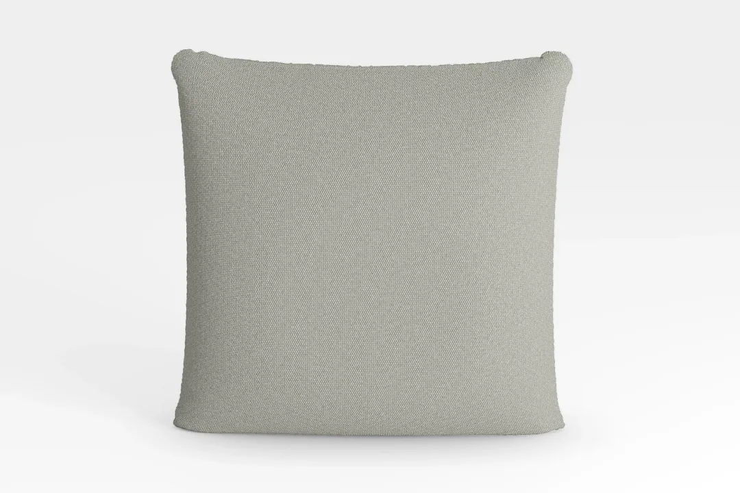 Delray Pewter 20" Accent Pillow