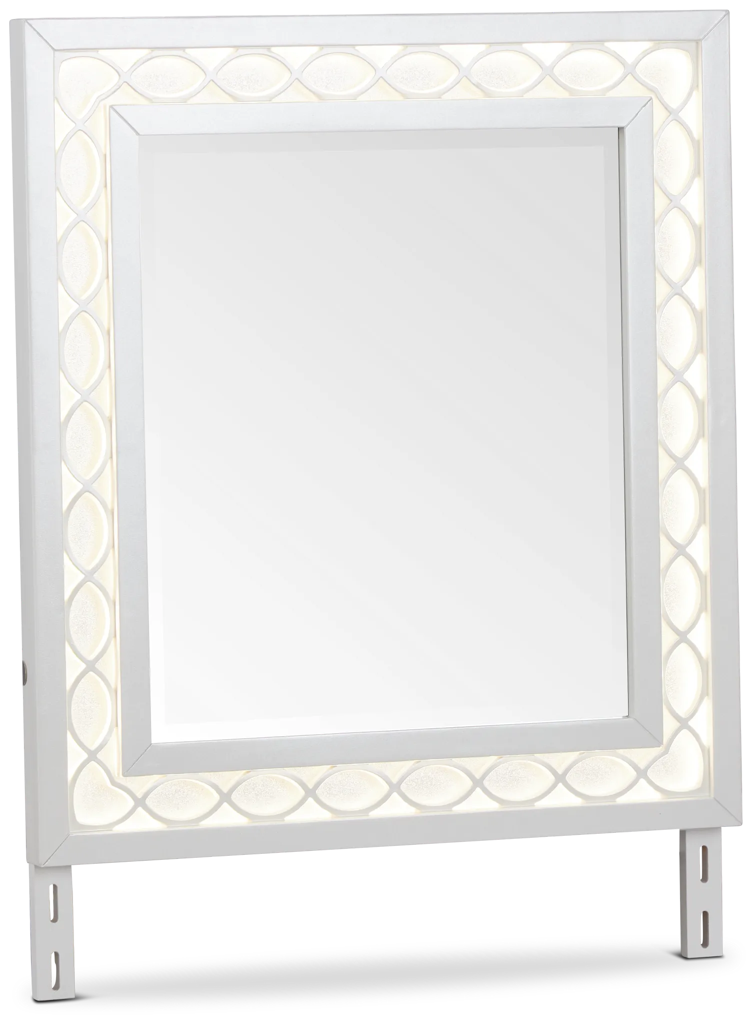 Valentina White Vanity Mirror