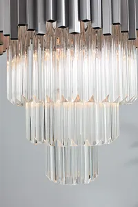 Aurora Silver Chandelier
