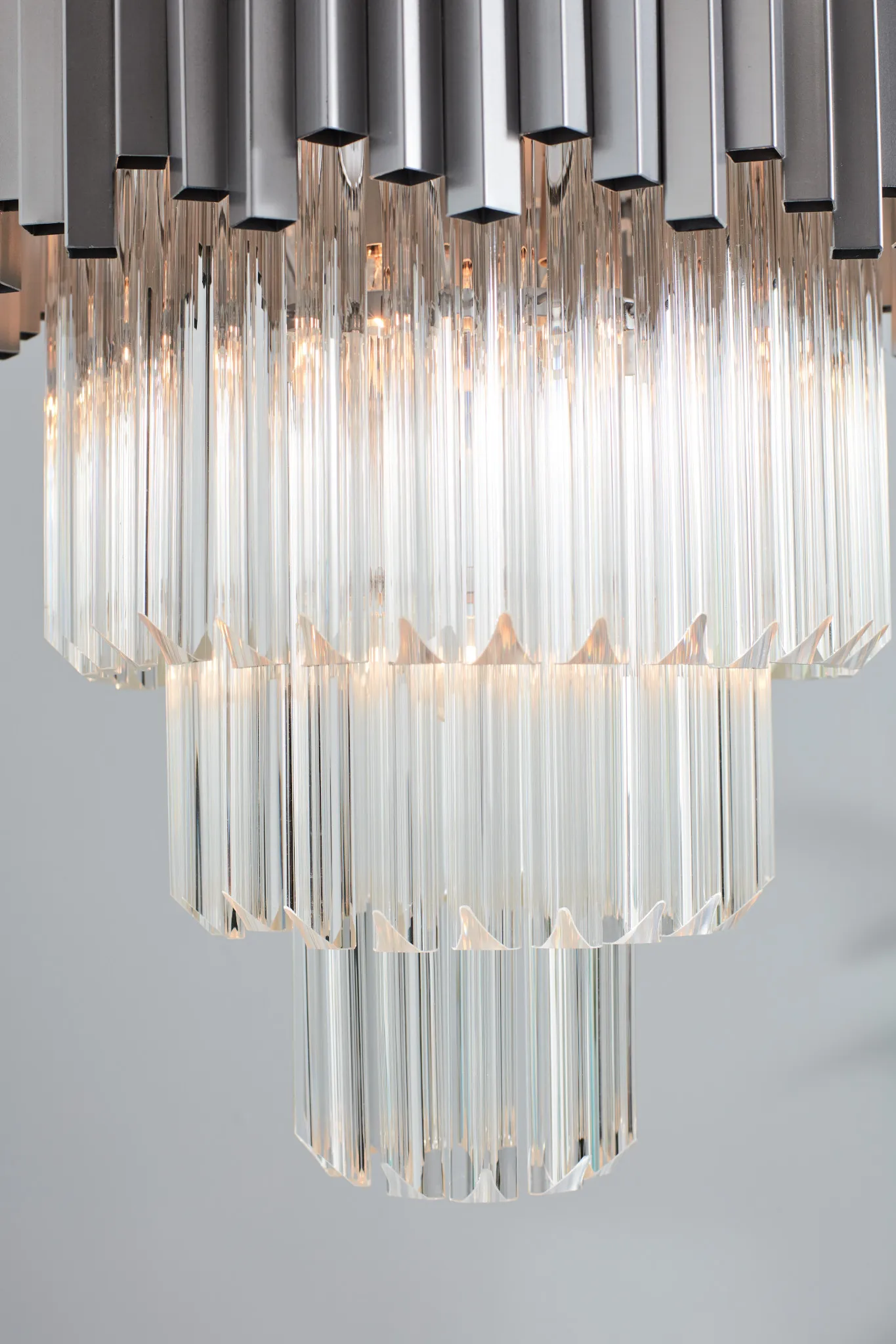Aurora Silver Chandelier
